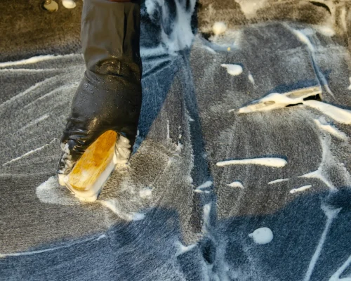 carpet brushing and washing